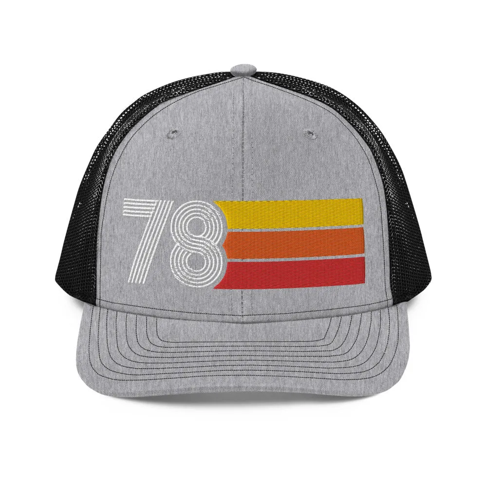 78 - 1978 Retro Richardson 112 Trucker Hat for Men Women