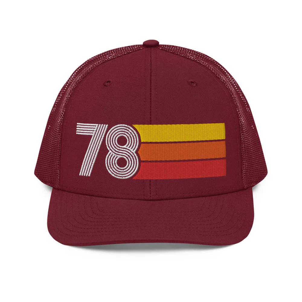 78 - 1978 Retro Richardson 112 Trucker Hat for Men Women