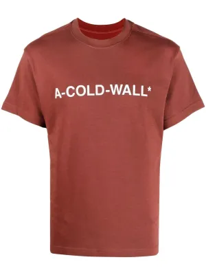 A-COLD-WALL* logo-print short-sleeved T-shirt