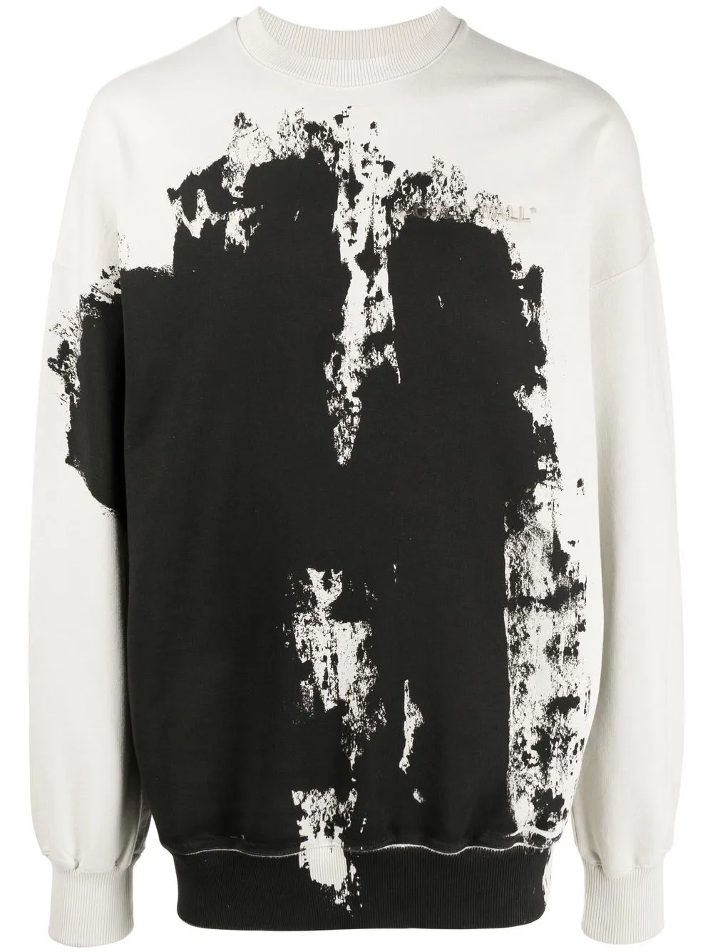 A-COLD-WALL* spray-paint cotton sweatshirt
