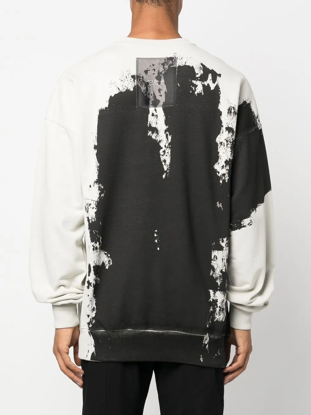 A-COLD-WALL* spray-paint cotton sweatshirt