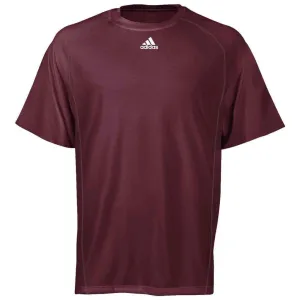 Adidas Climalite Short Sleeve Tee 2996, Collegiate Burgundy