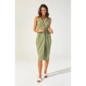 Alena Midi Wrap Dress