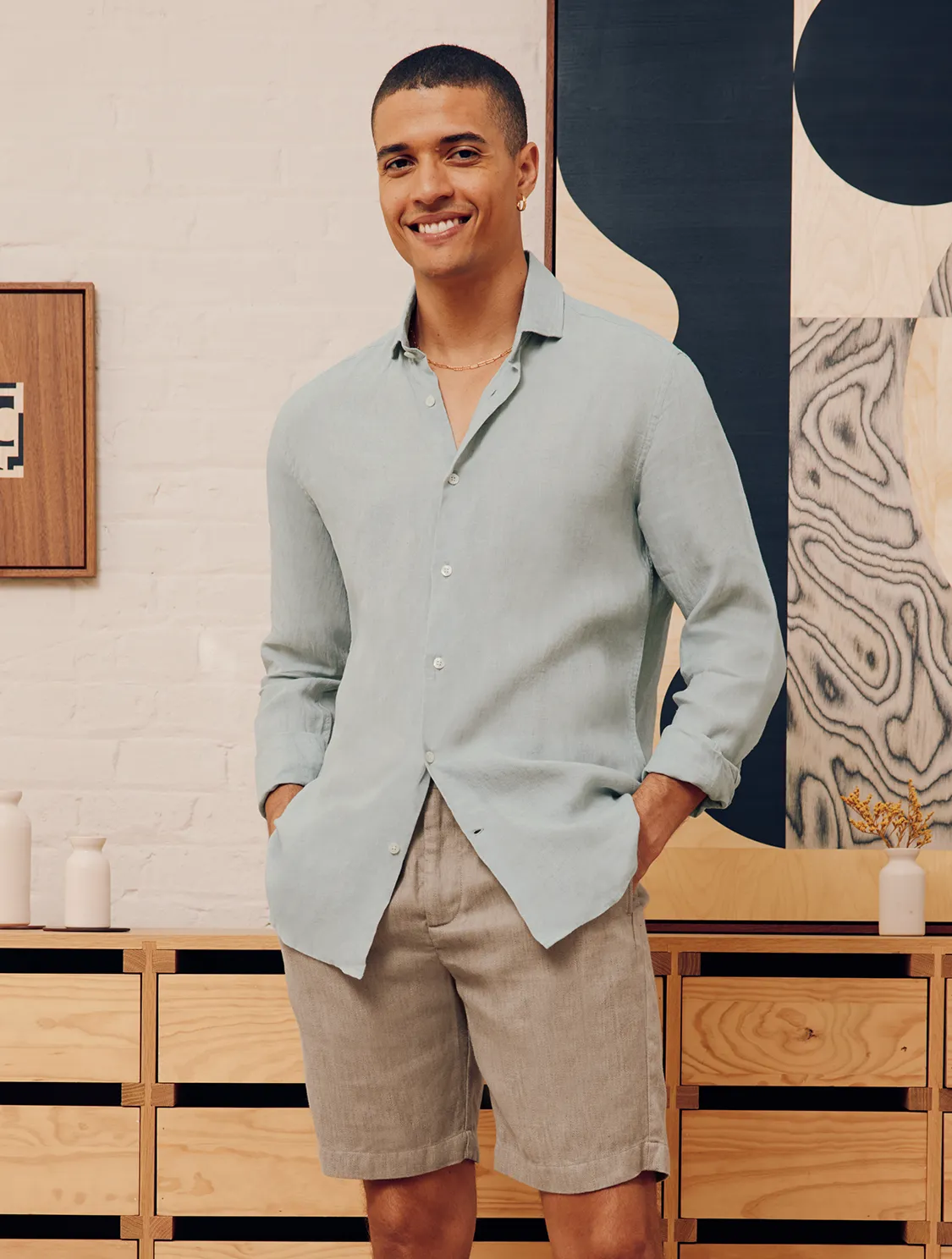 ANTONIO LINEN SHIRT