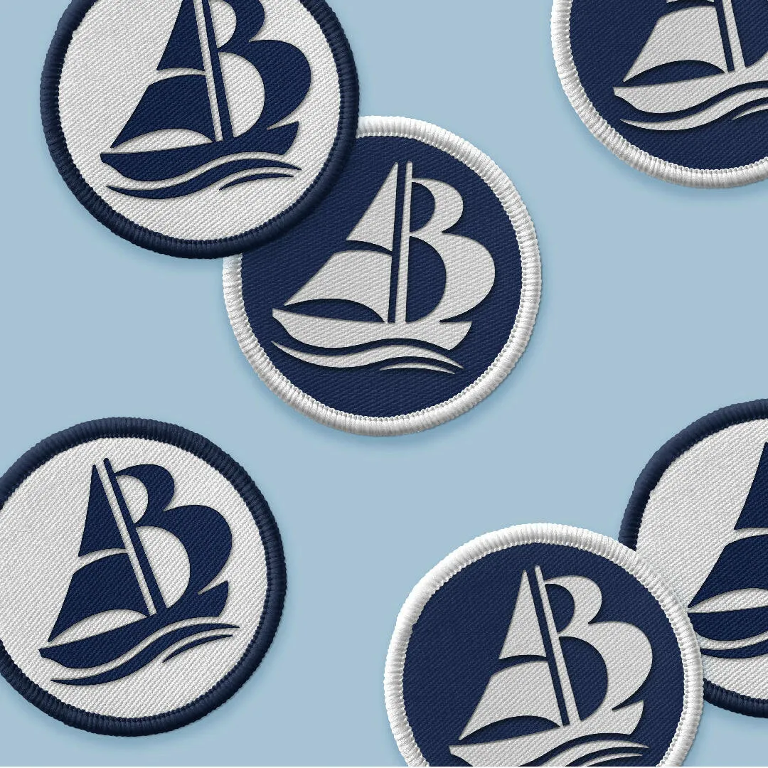 Arthur Beale Navy Edge Badge