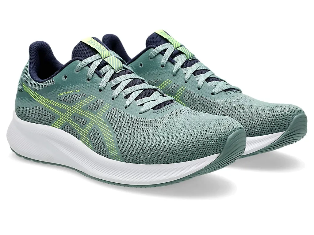 Asics Patriot 13 Men's Running Shoe | Celadon/Safety Yellow