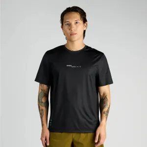 Bandit Running Drift "Breathe Out" Performance Tee - Black