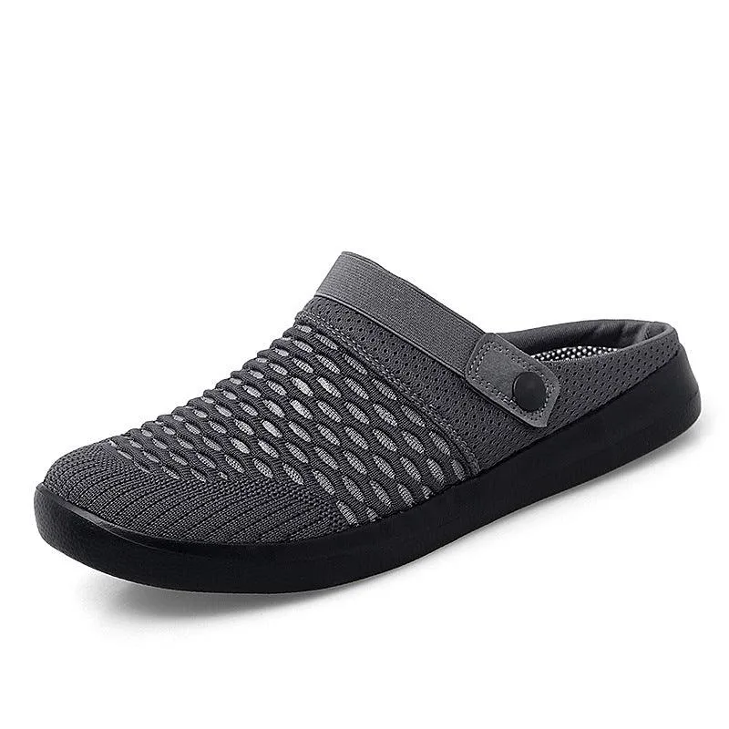 Baotou Half Slippers Flat Non-heel Lazy Fashion Casual Non-slip Sandals