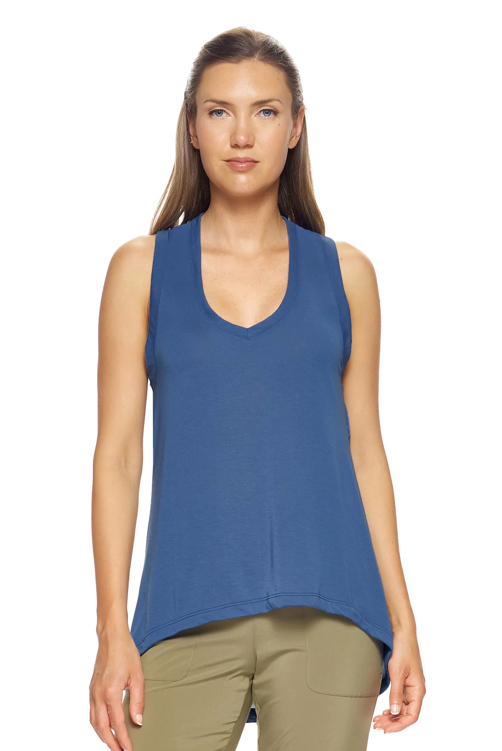 BE222 Siro™ V-Neck Racerback Tank
