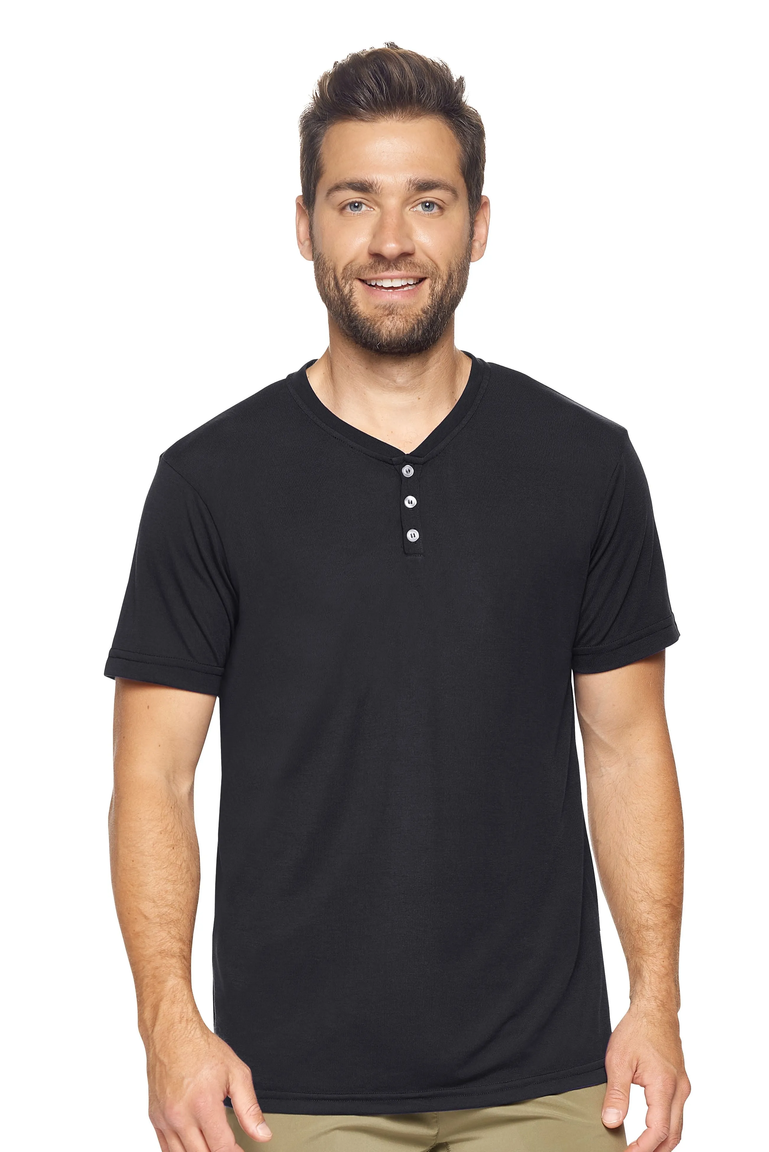 BE805 Siro™ Drop Tail Henley
