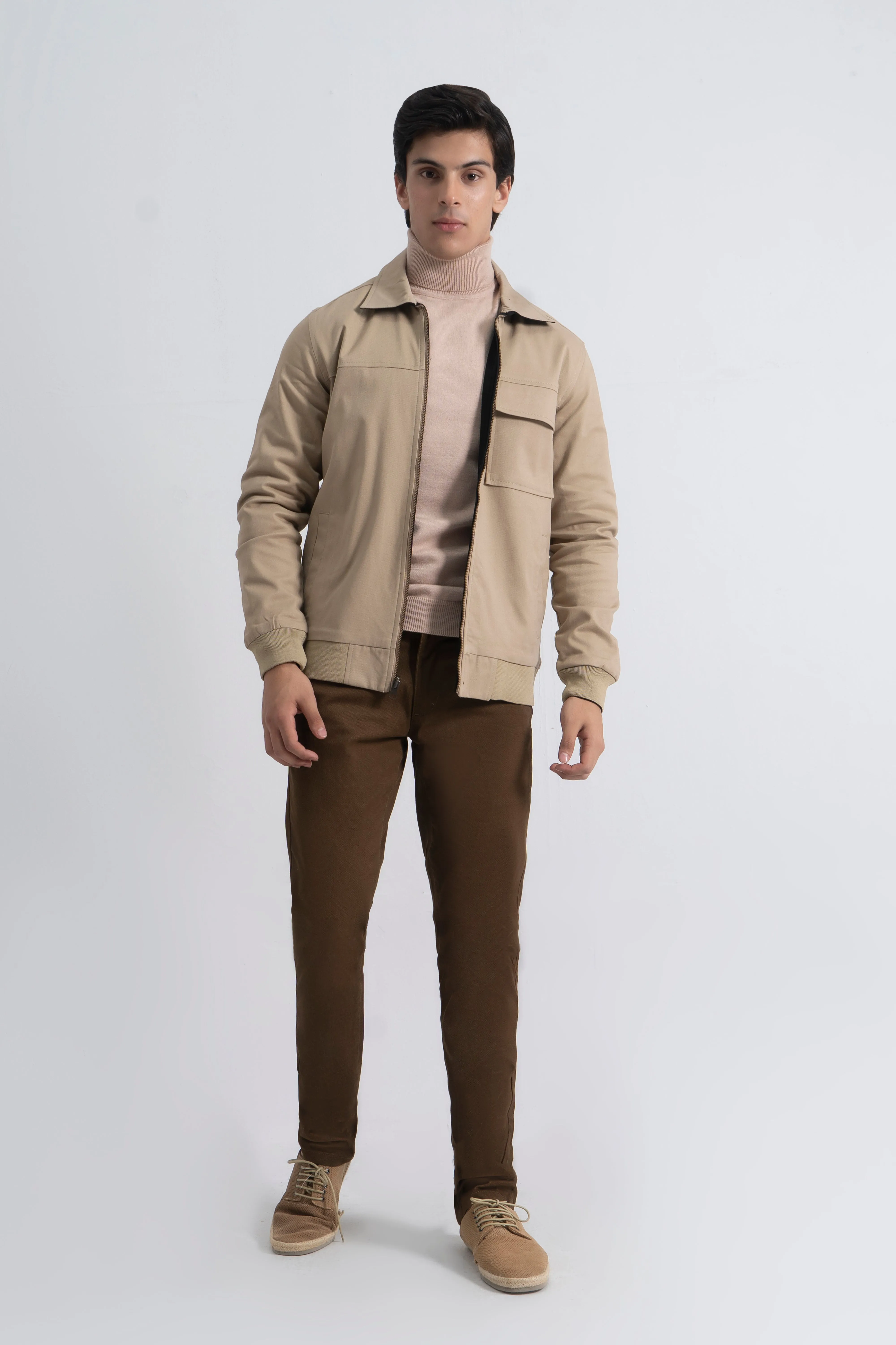 Beige/Black Double Side Jacket