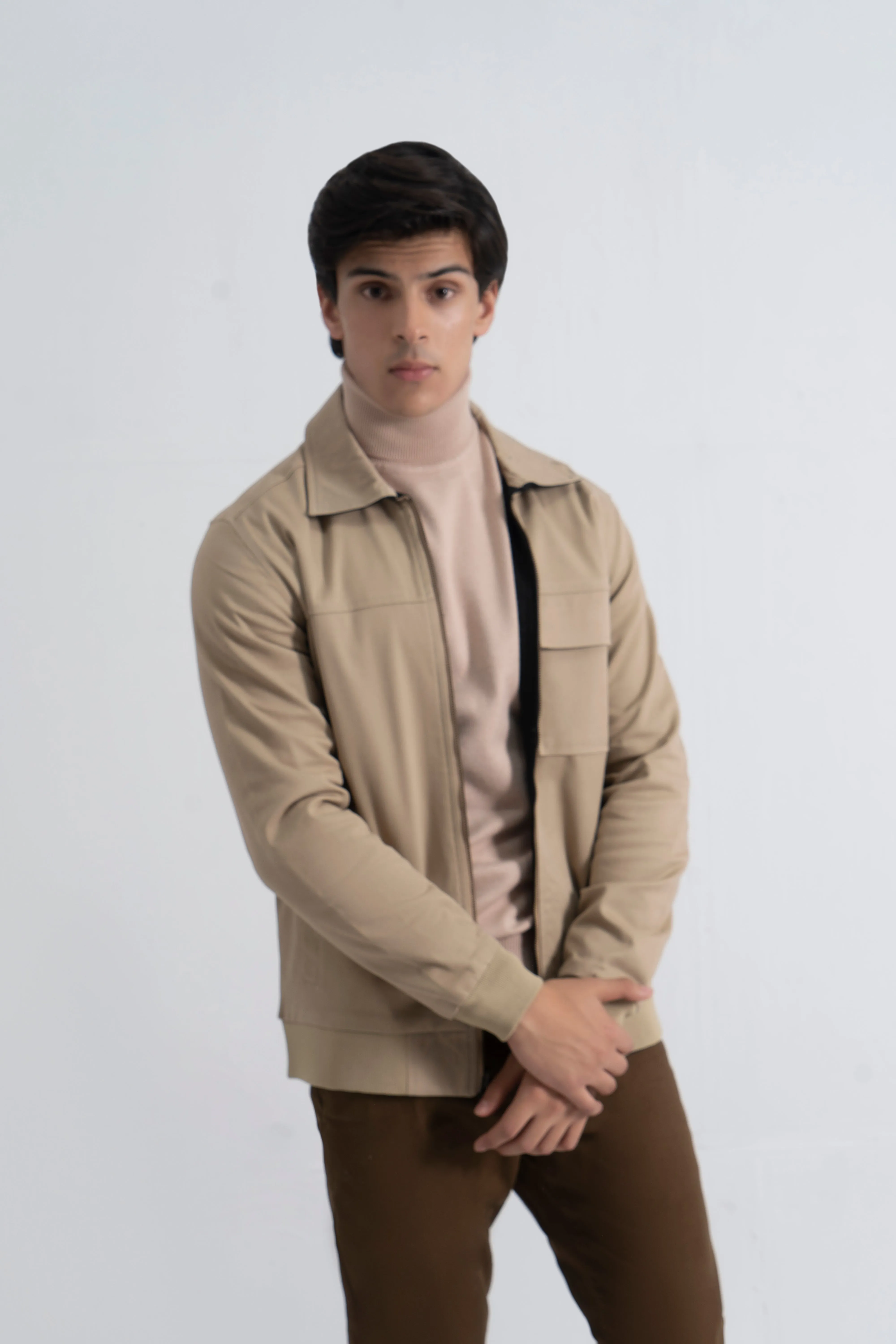 Beige/Black Double Side Jacket