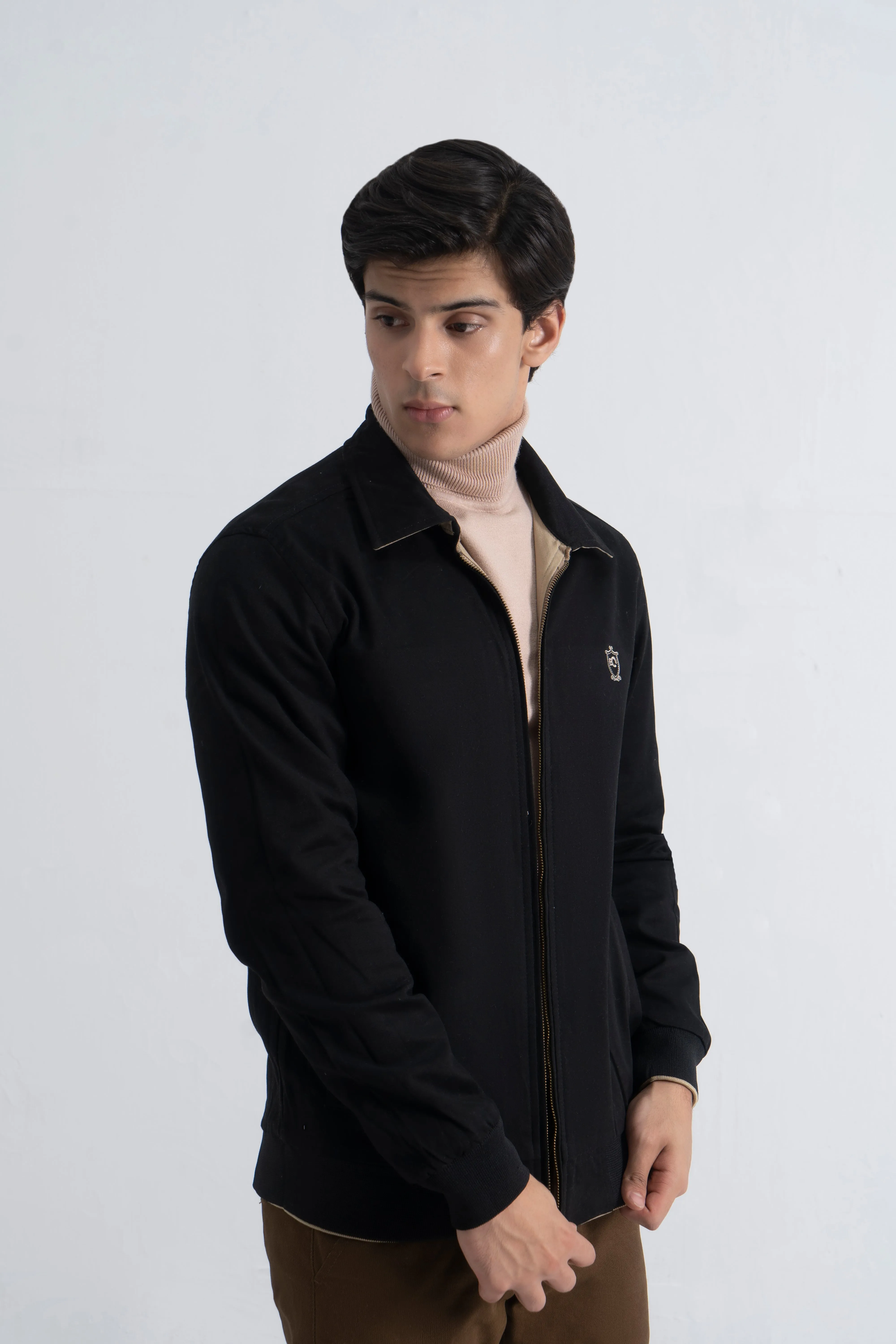 Beige/Black Double Side Jacket