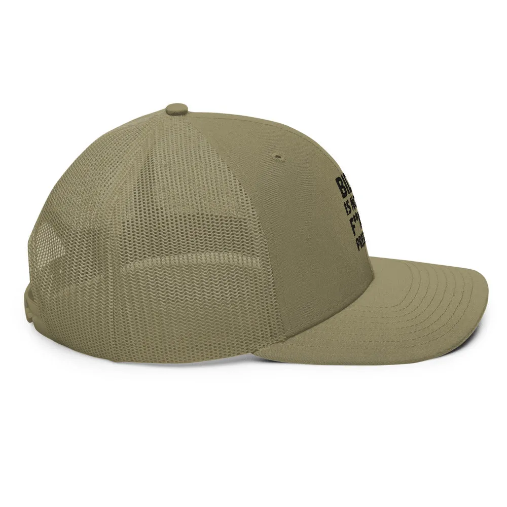 Biden is not my F**king President Trucker Cap