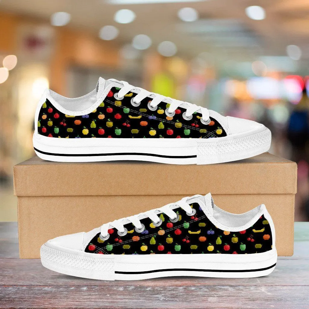 Bitmap Fruit Women Low Cuts