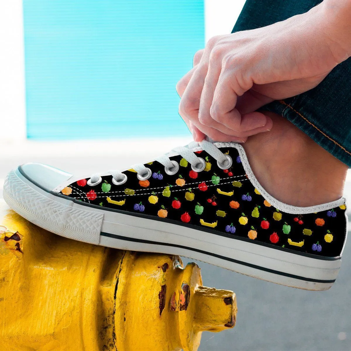 Bitmap Fruit Women Low Cuts