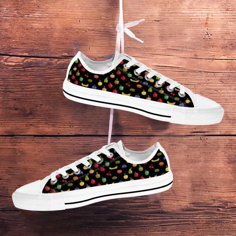 Bitmap Fruit Women Low Cuts