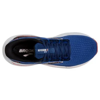 Brooks Glycerin GTS 21, Damen, Blue/Icy Pink/Rose