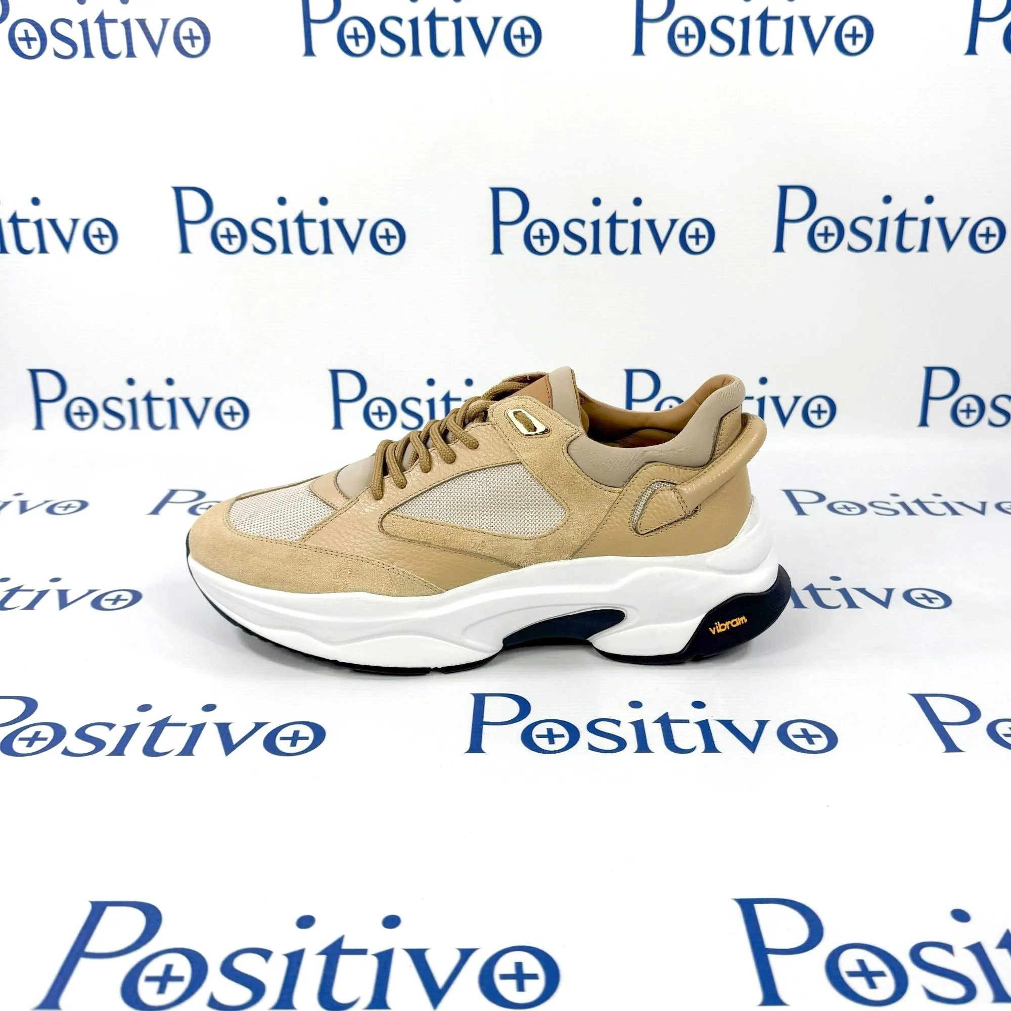 Buscemi Veloce Alce Beige Suede Sneakers
