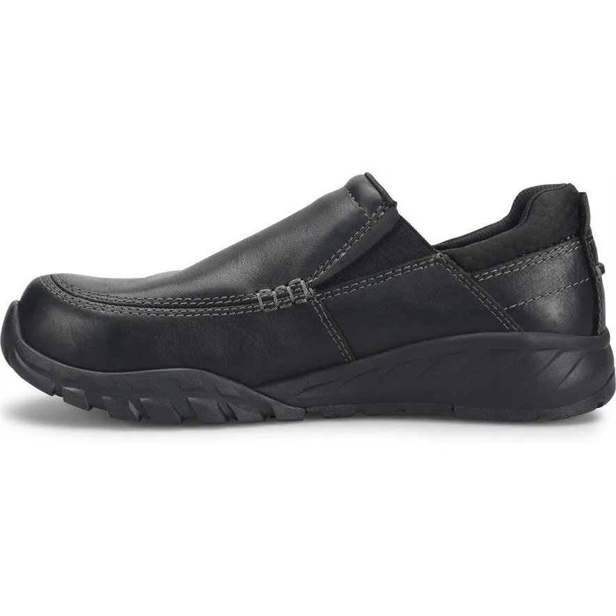 Carolina Men's Esd Force Composite Slip On Casual Work Shoe - Black - CA5596