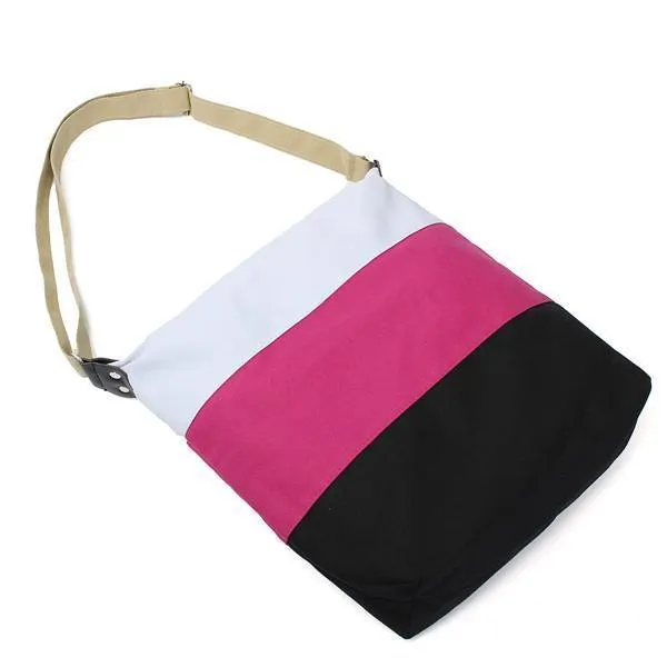 Casual Messenger Patchwork Bag
