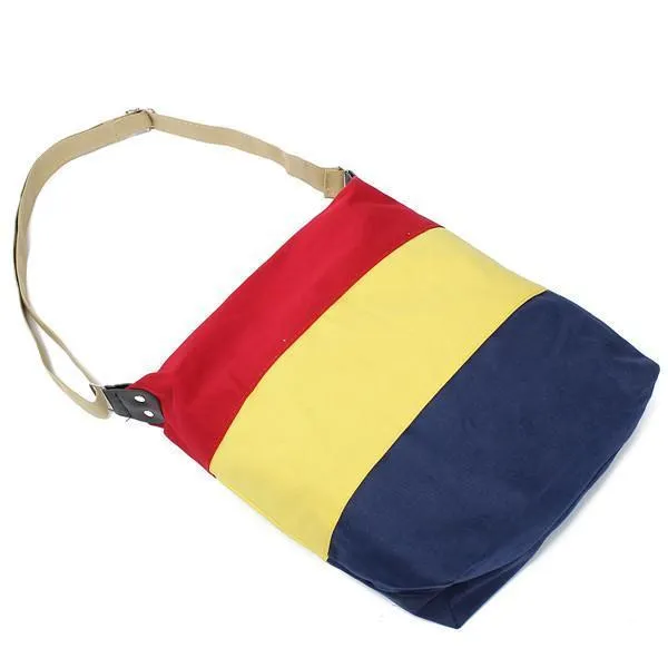 Casual Messenger Patchwork Bag