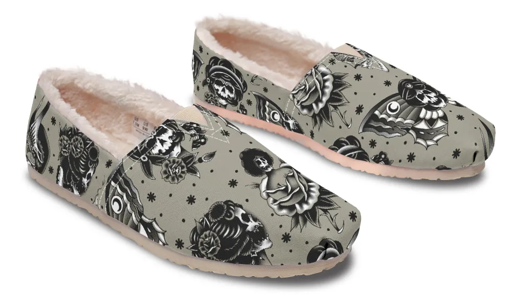 Classic Dead Girls Winter Casual Shoes