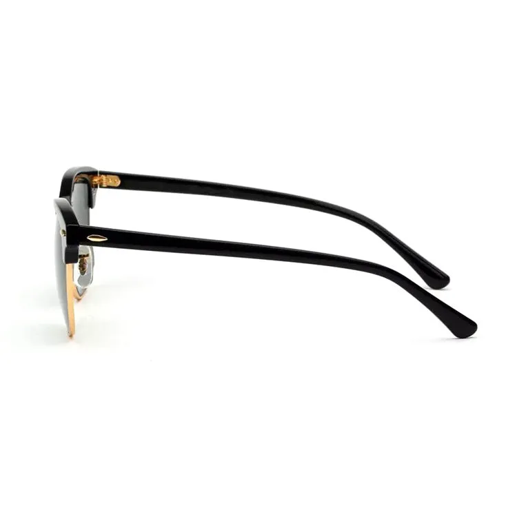 Classic Polarized Sunglasses Acetate Metal Frame UV400 Lens Vintage Driving Hiking Sun Glasses Men Women Gafas De Sol OOLVS MS171-2N/3N