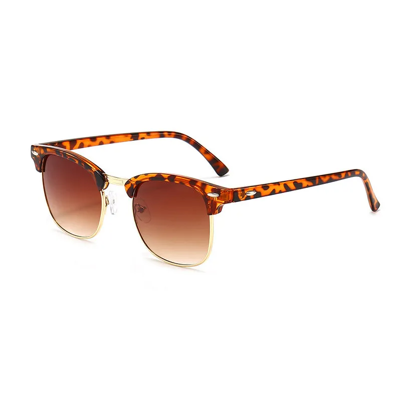 Classic Polarized Sunglasses Acetate Metal Frame UV400 Lens Vintage Driving Hiking Sun Glasses Men Women Gafas De Sol OOLVS MS171-2N/3N