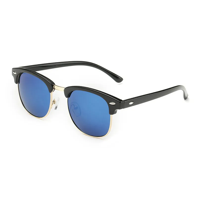 Classic Polarized Sunglasses Acetate Metal Frame UV400 Lens Vintage Driving Hiking Sun Glasses Men Women Gafas De Sol OOLVS MS171-2N/3N