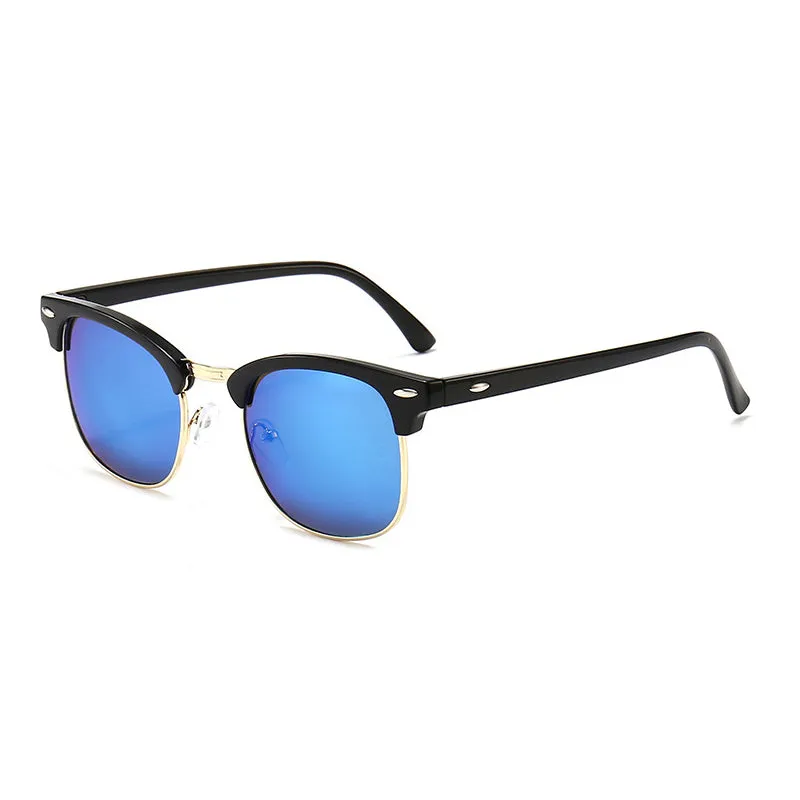 Classic Polarized Sunglasses Acetate Metal Frame UV400 Lens Vintage Driving Hiking Sun Glasses Men Women Gafas De Sol OOLVS MS171-2N/3N
