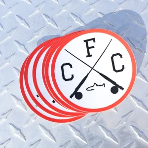 Cleveland Fishing Company | Logo Sticker Round