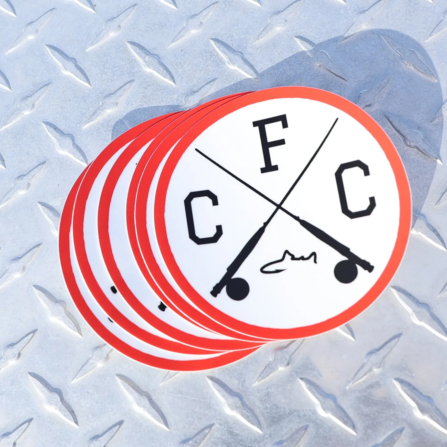Cleveland Fishing Company | Logo Sticker Round