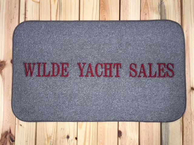 Custom 24" X 36" Marine, Dock and Deck Mats