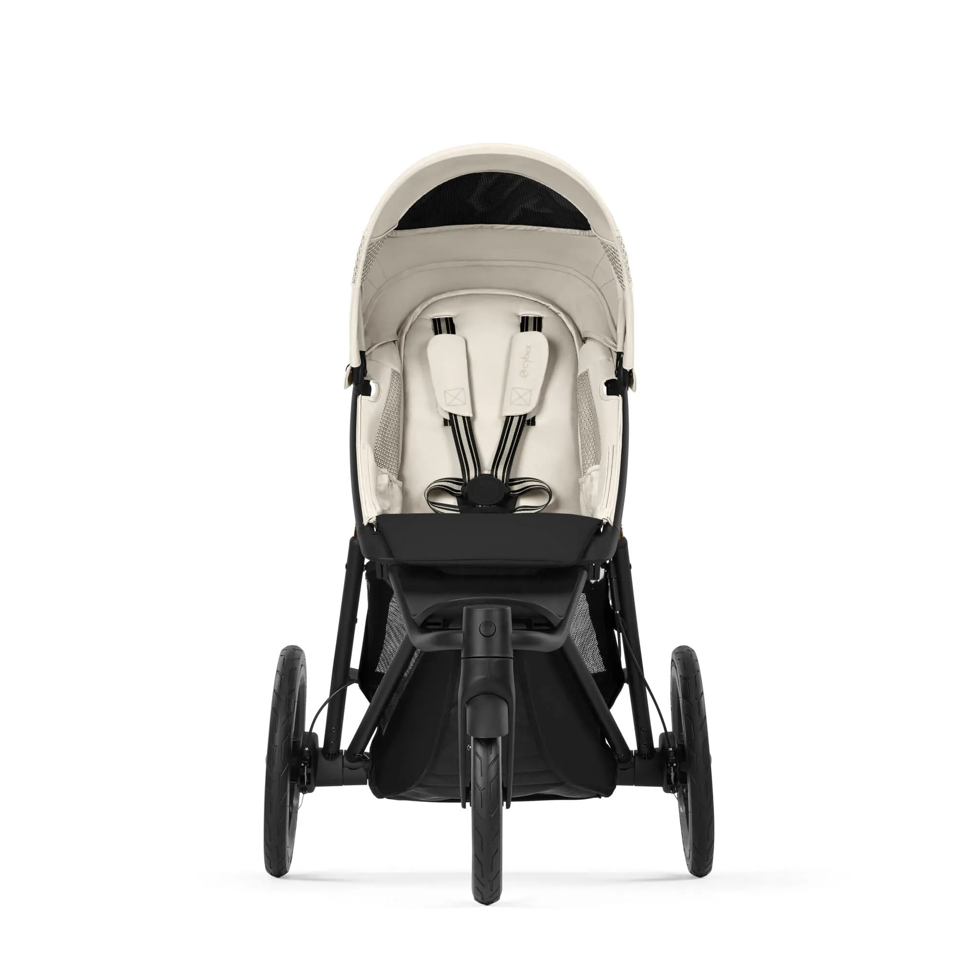 Cybex AVI Spin 3 Wheel Pram - Seashell Beige