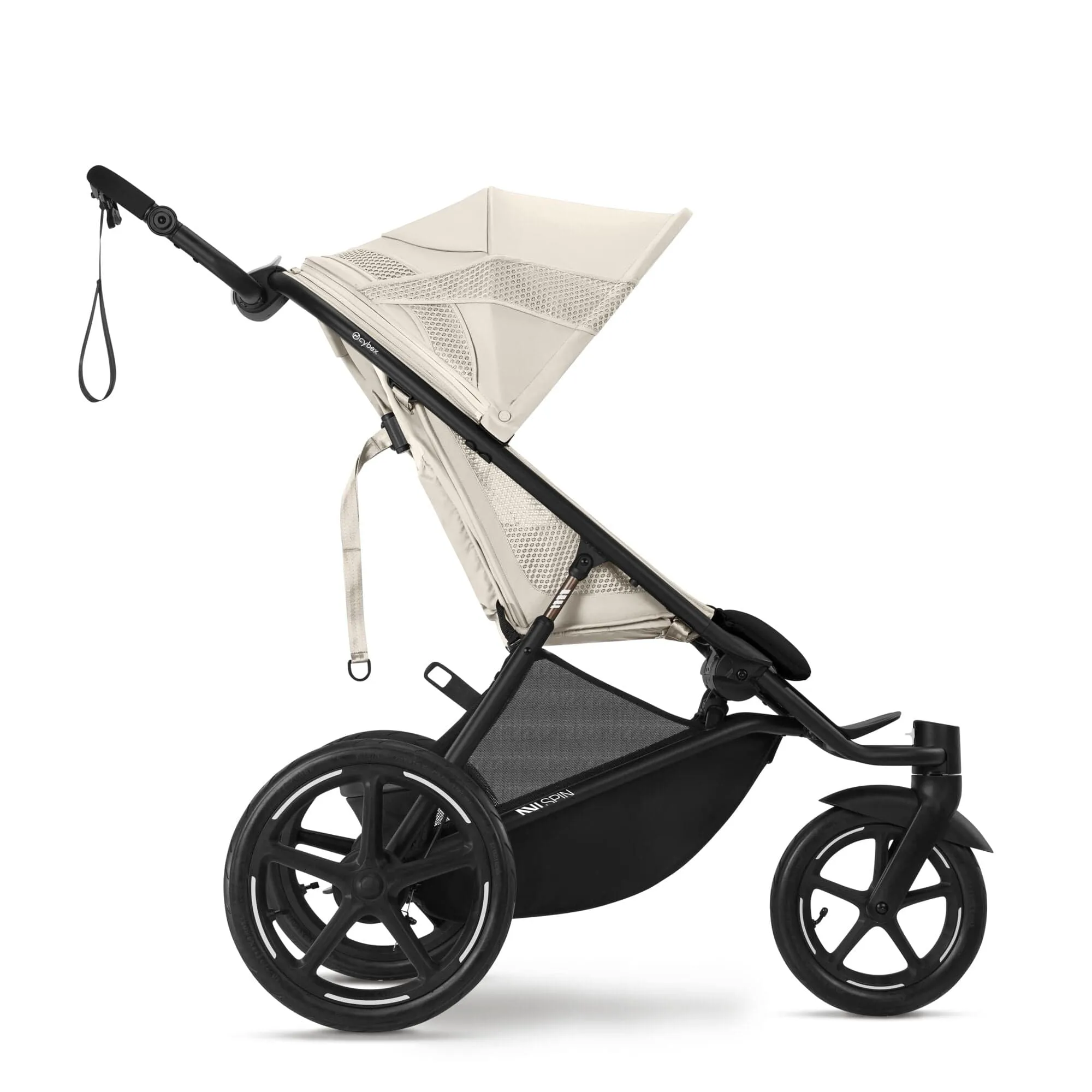 Cybex AVI Spin 3 Wheel Pram - Seashell Beige
