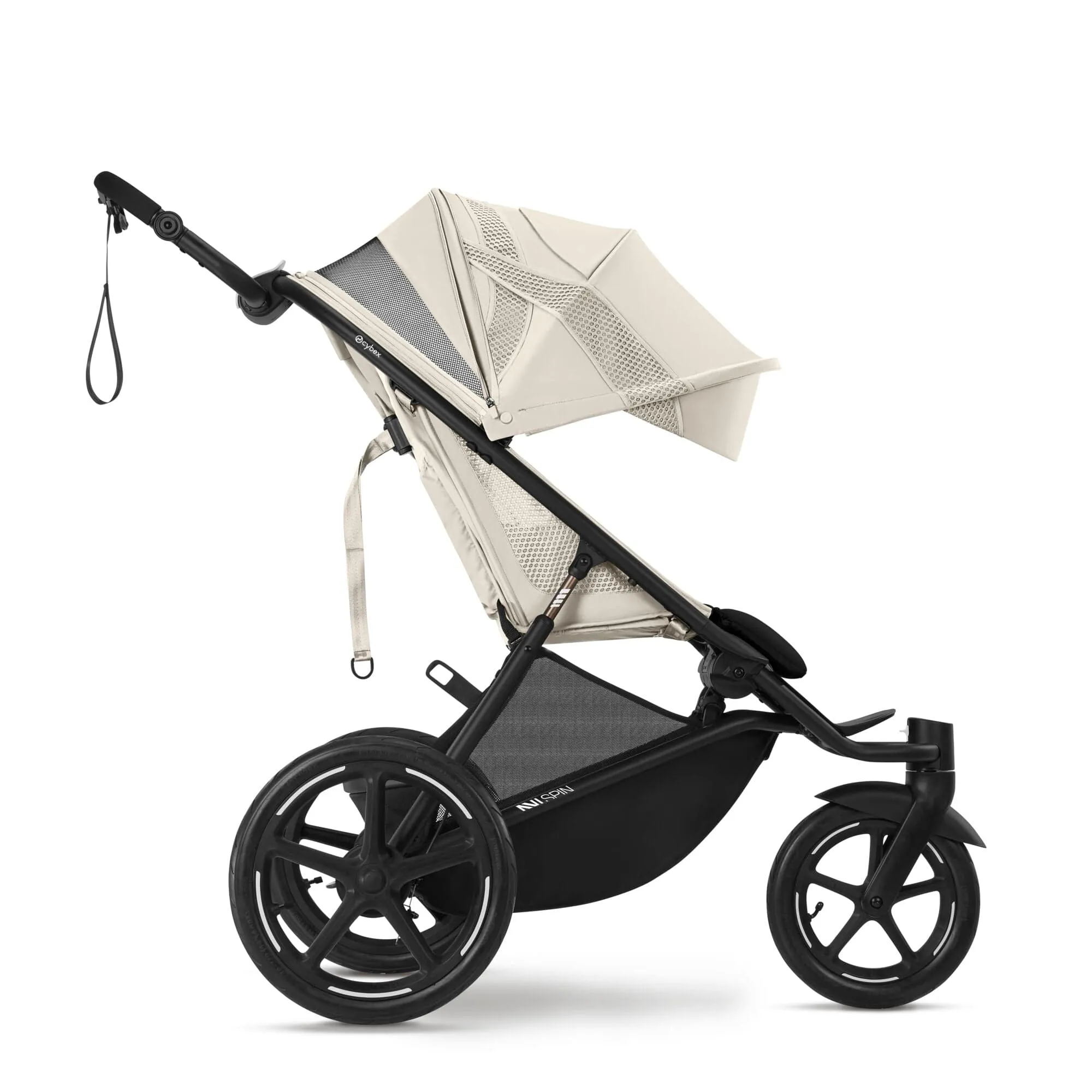 Cybex AVI Spin 3 Wheel Pram - Seashell Beige