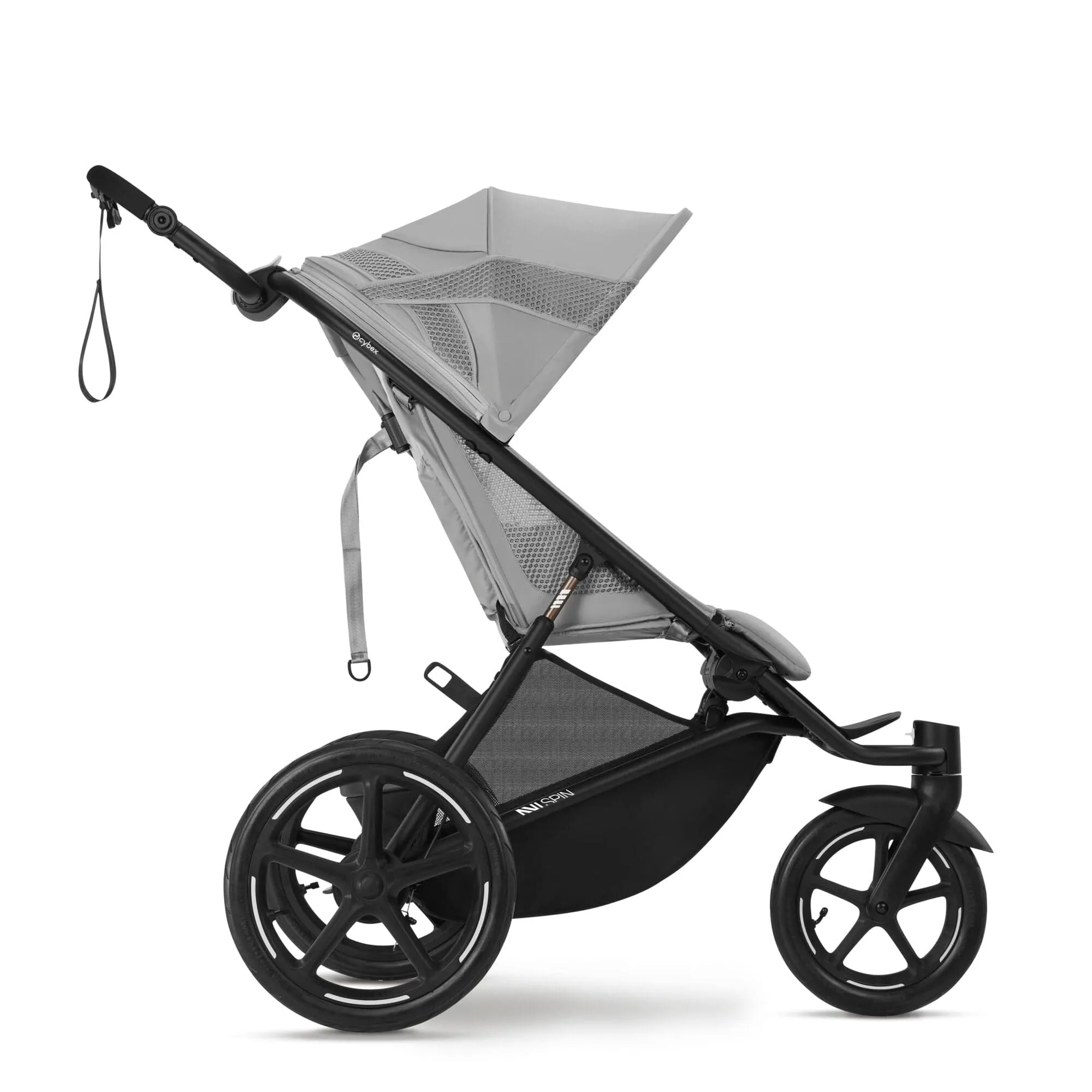 Cybex AVI Spin, Aton B2 Travel System - Fog Grey