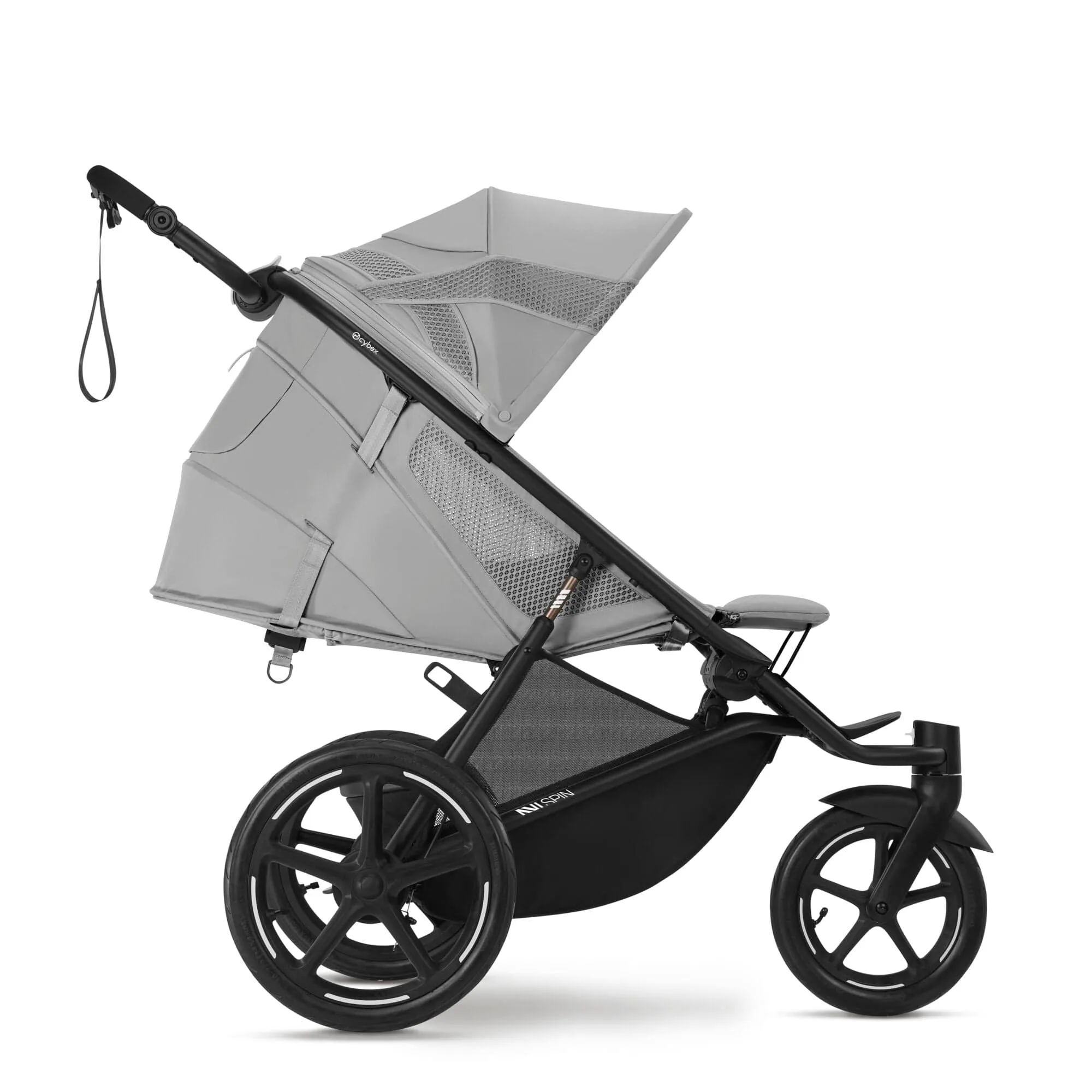 Cybex AVI Spin, Aton B2 Travel System - Fog Grey