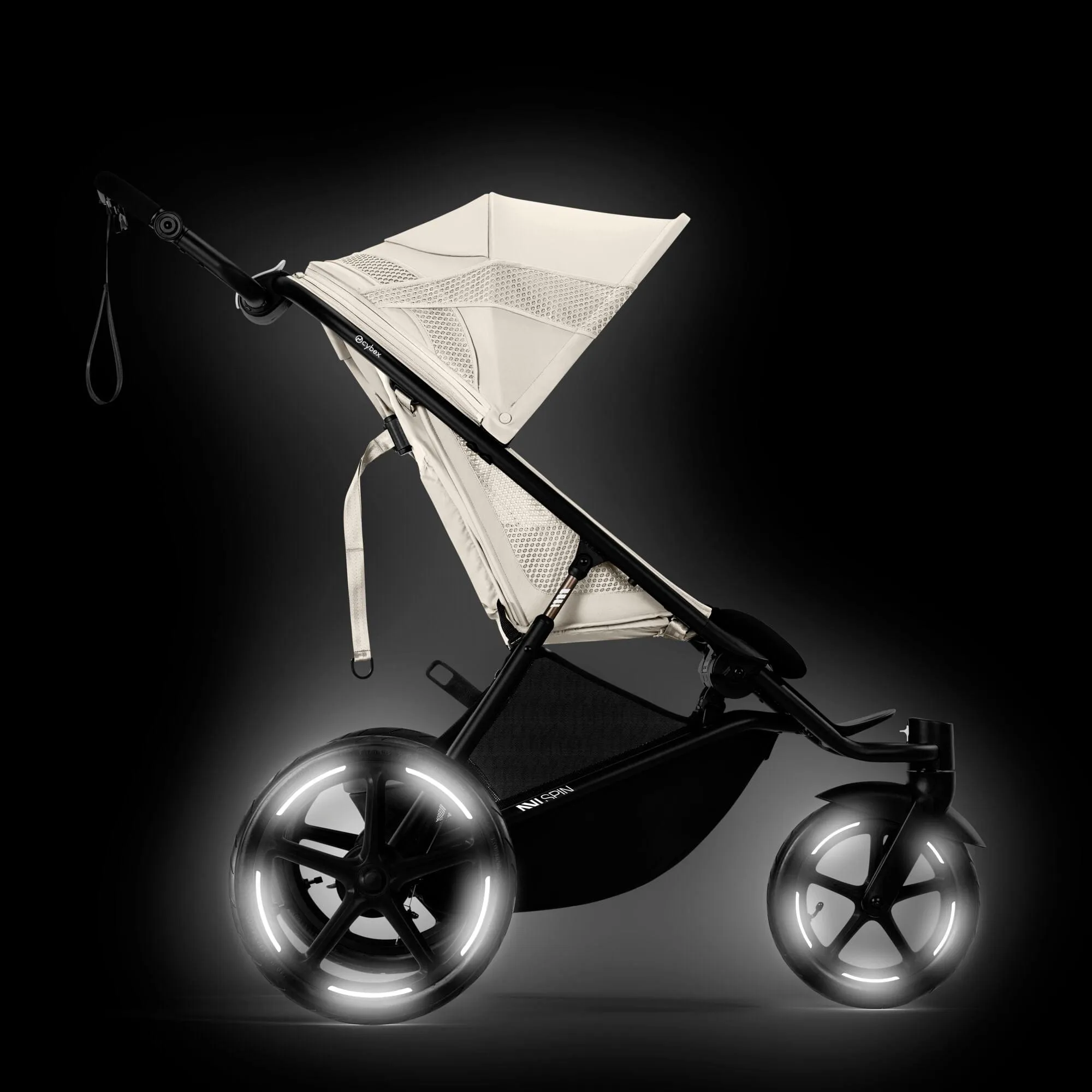 Cybex AVI Spin, Aton B2 Travel System - Fog Grey
