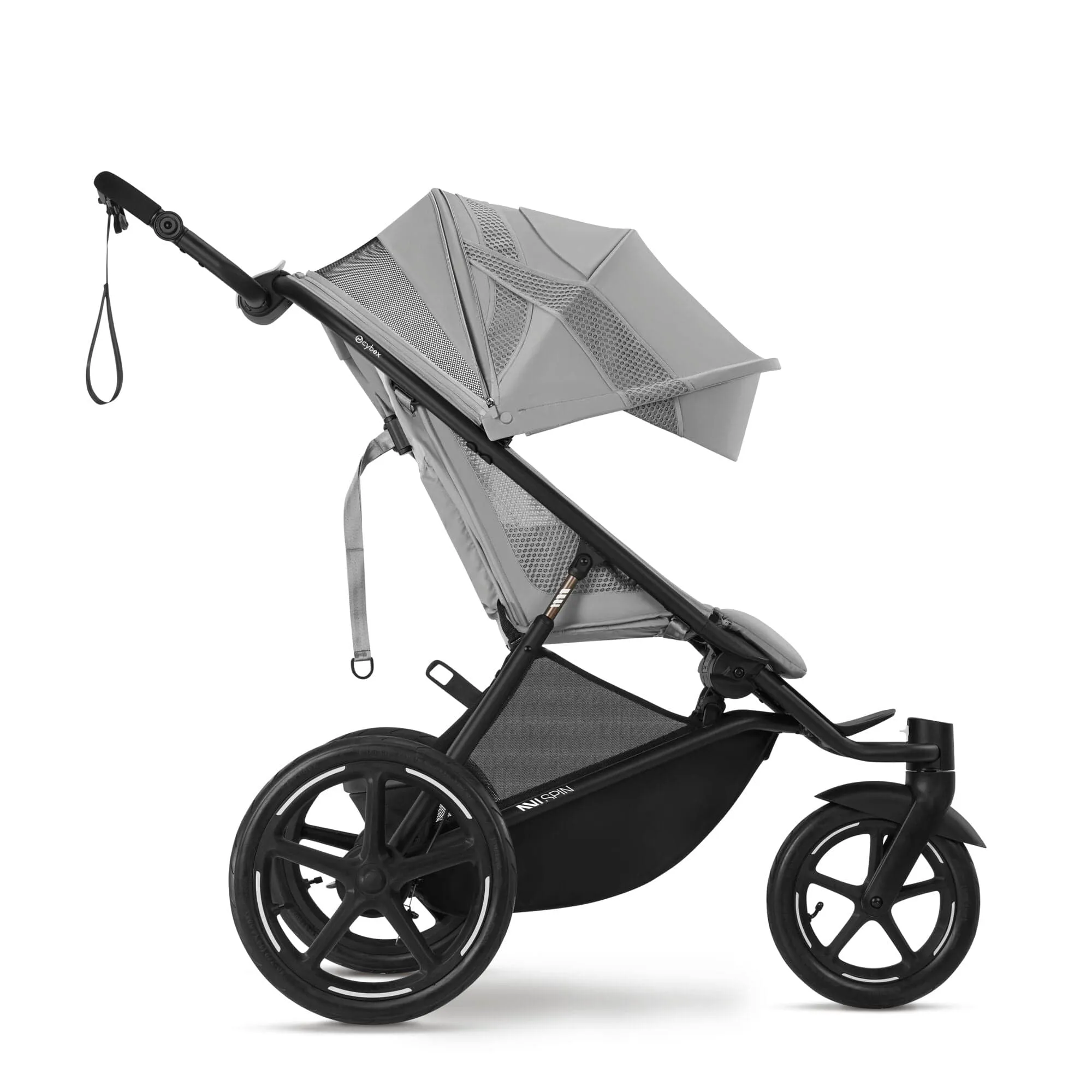 Cybex AVI Spin, Aton B2 Travel System - Fog Grey