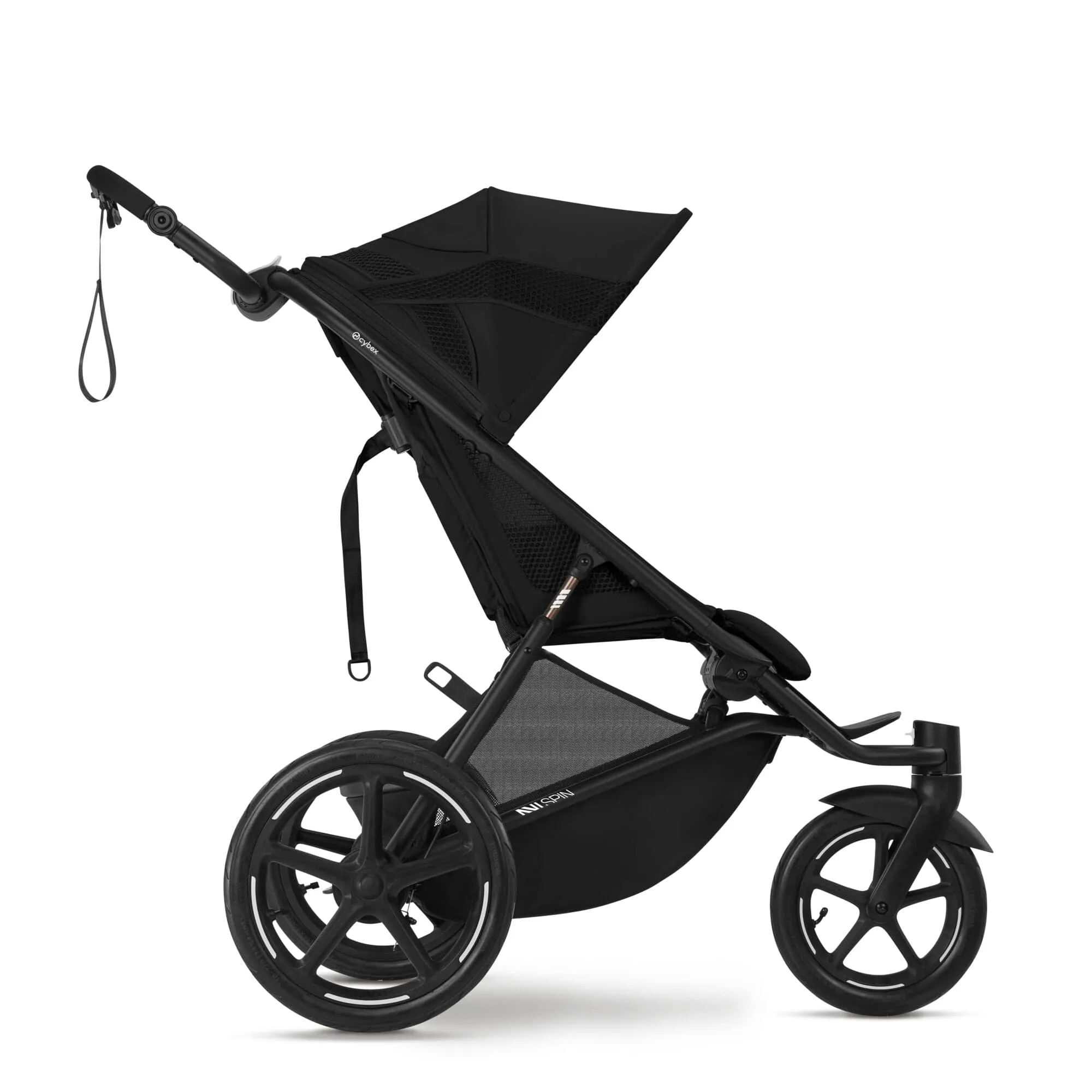 Cybex AVI Spin, Aton B2 Travel System - Moon Black