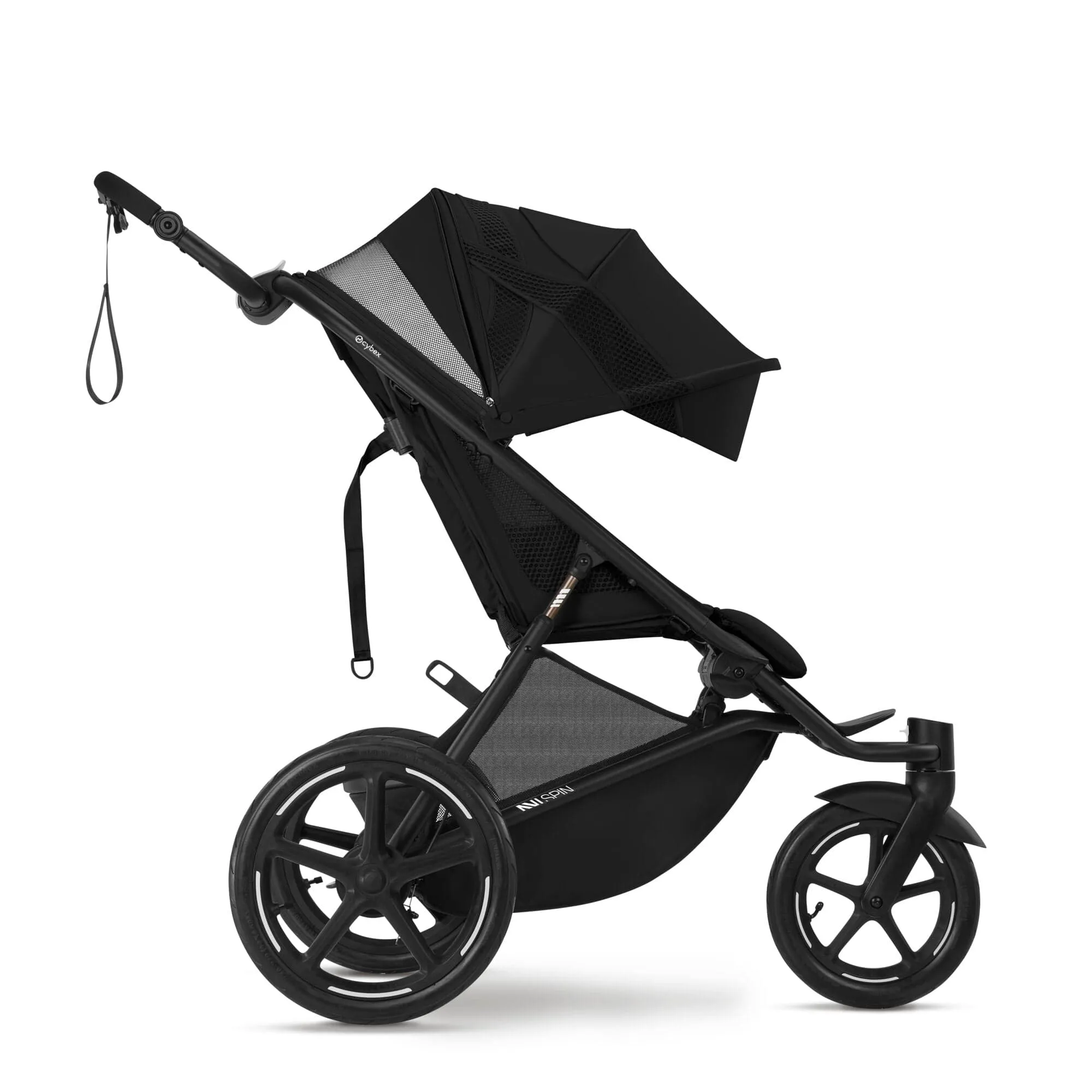 Cybex AVI Spin, Aton B2 Travel System - Moon Black