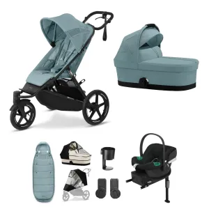 Cybex Avi Spin Comfort Bundle in Stormy Blue