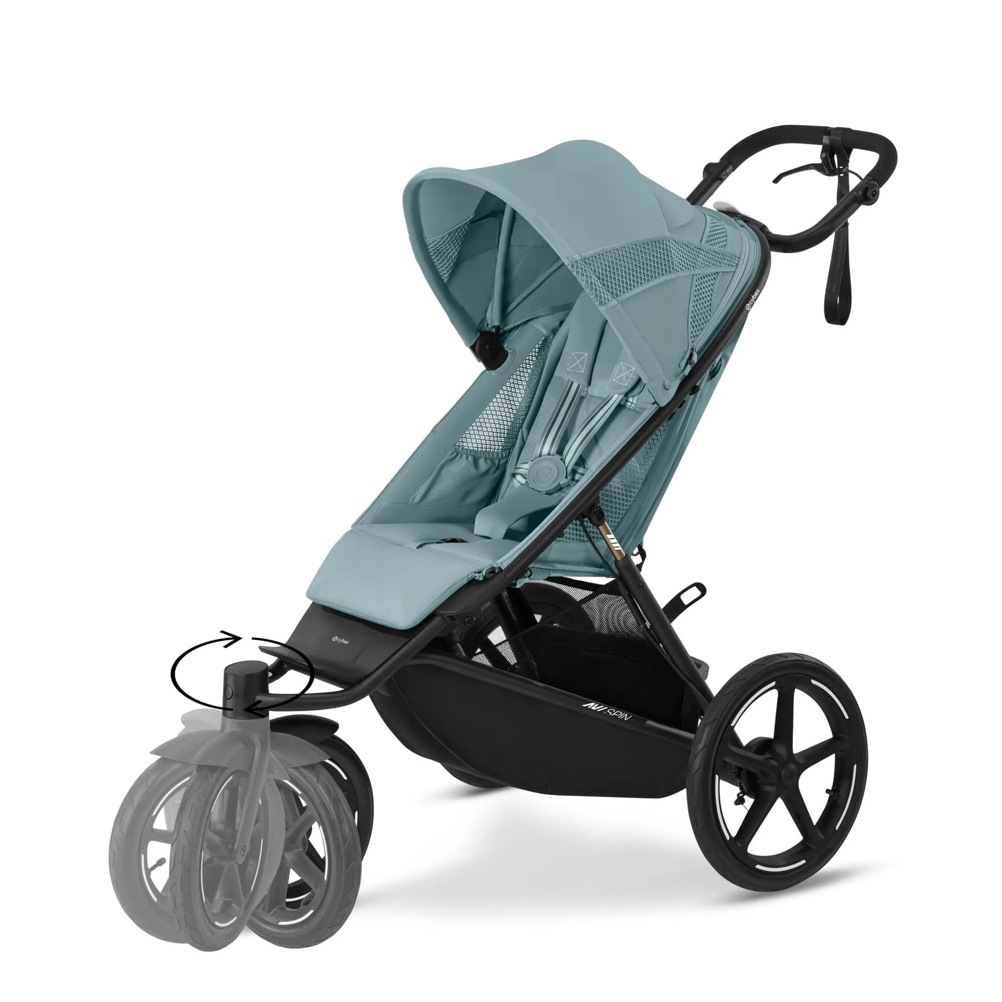 Cybex Avi Spin Comfort Bundle in Stormy Blue