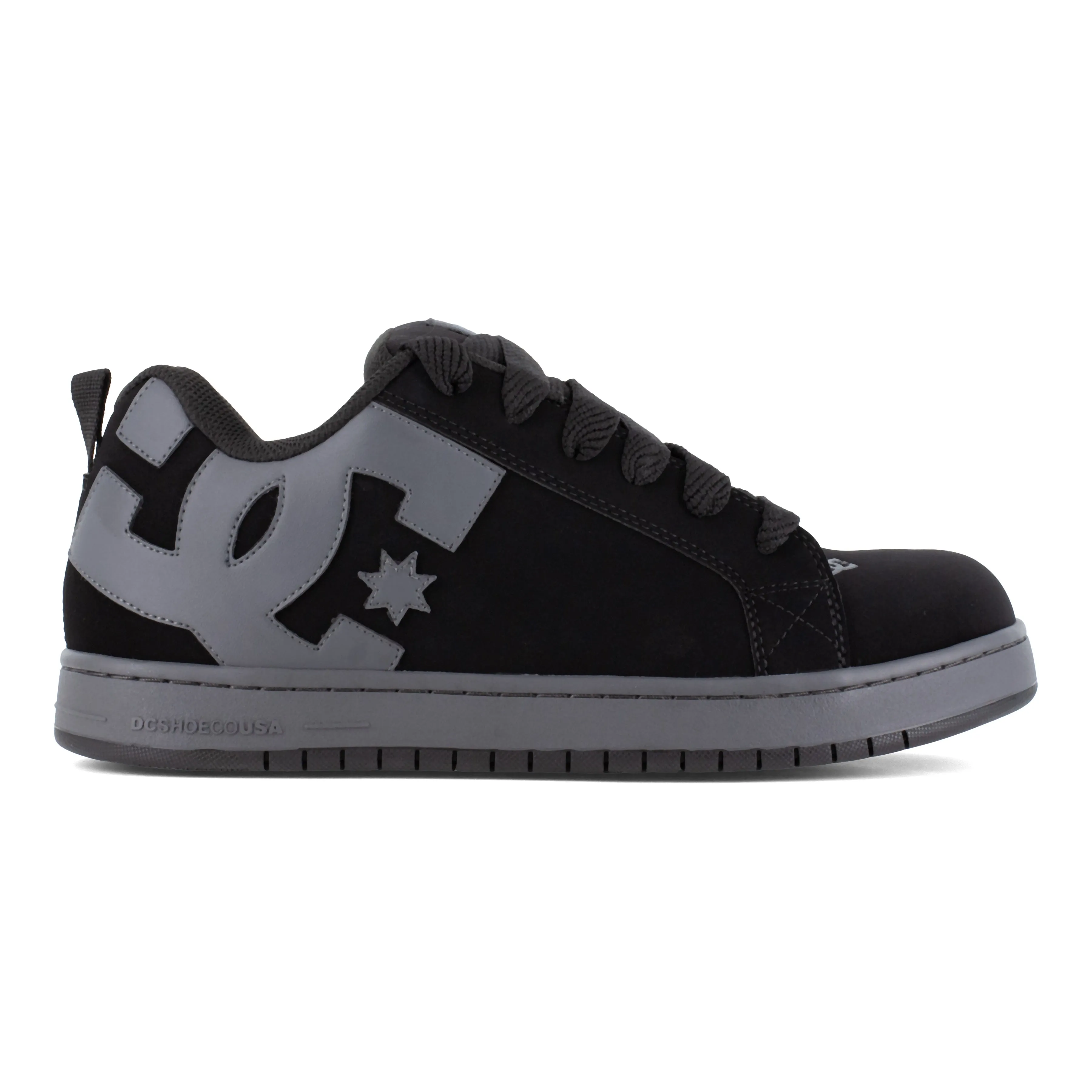 DC Men's Court Graffik Composite Toe Work Shoe - Gray - DC60103