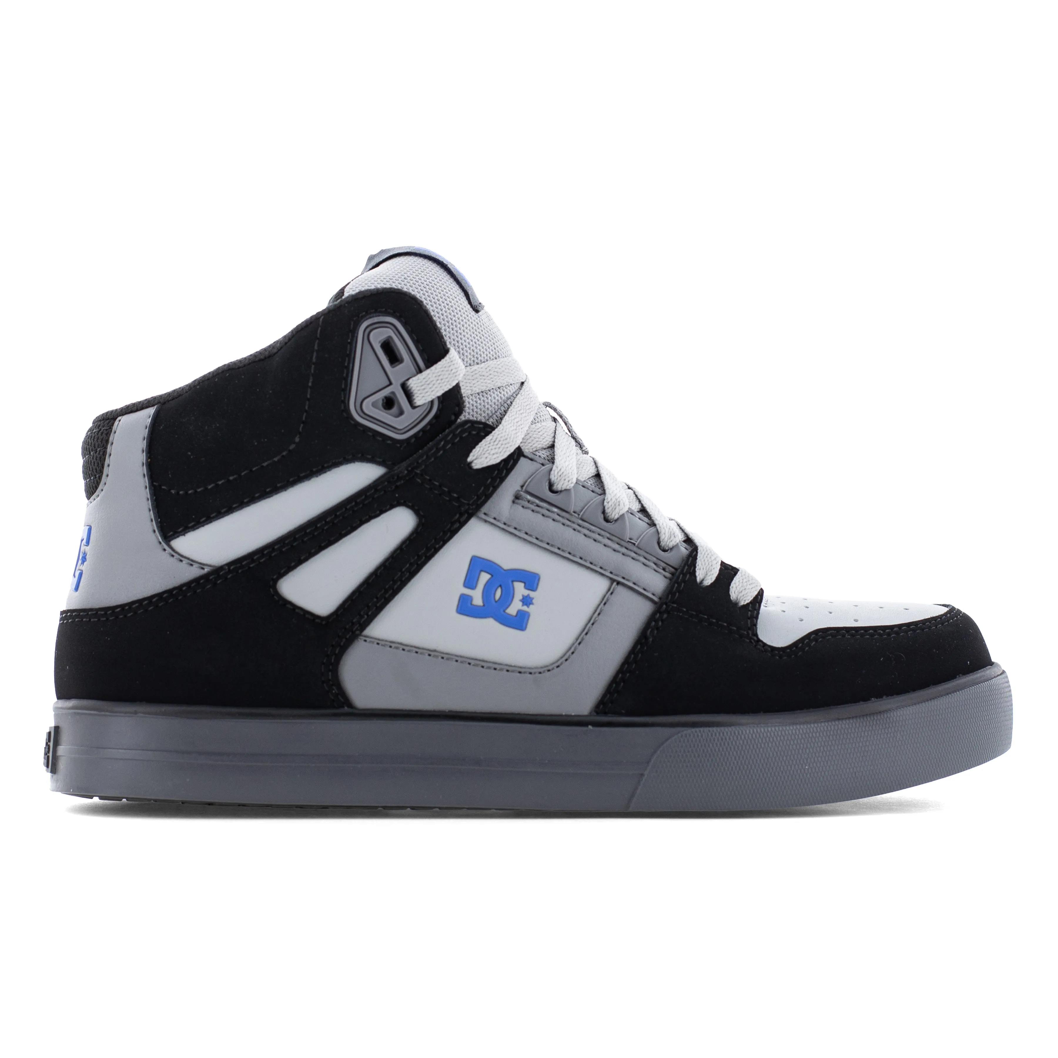 DC Men's Pure Comp Toe High-Top Work Shoe - Black - DC60205