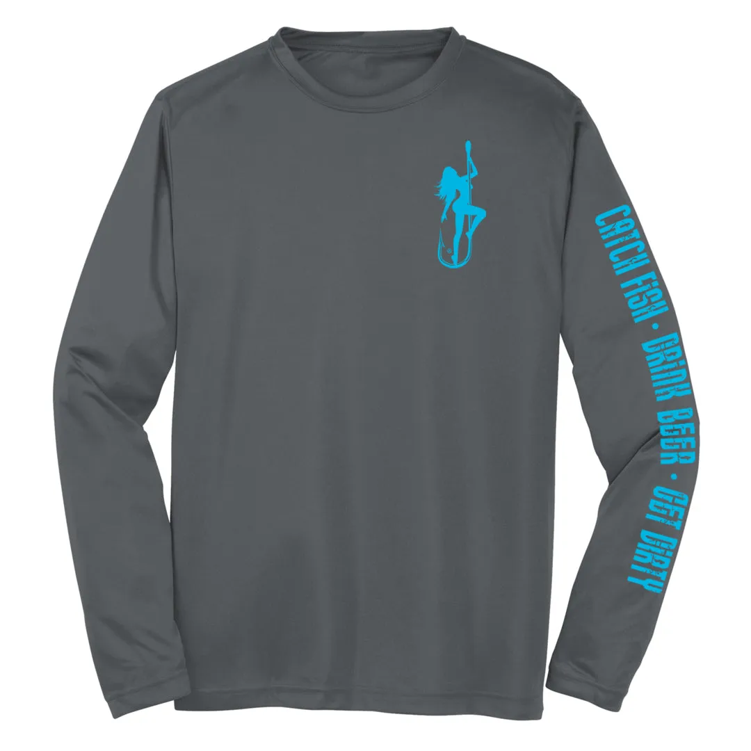 Dirty Hooker Classic Light Blue Dry Fit