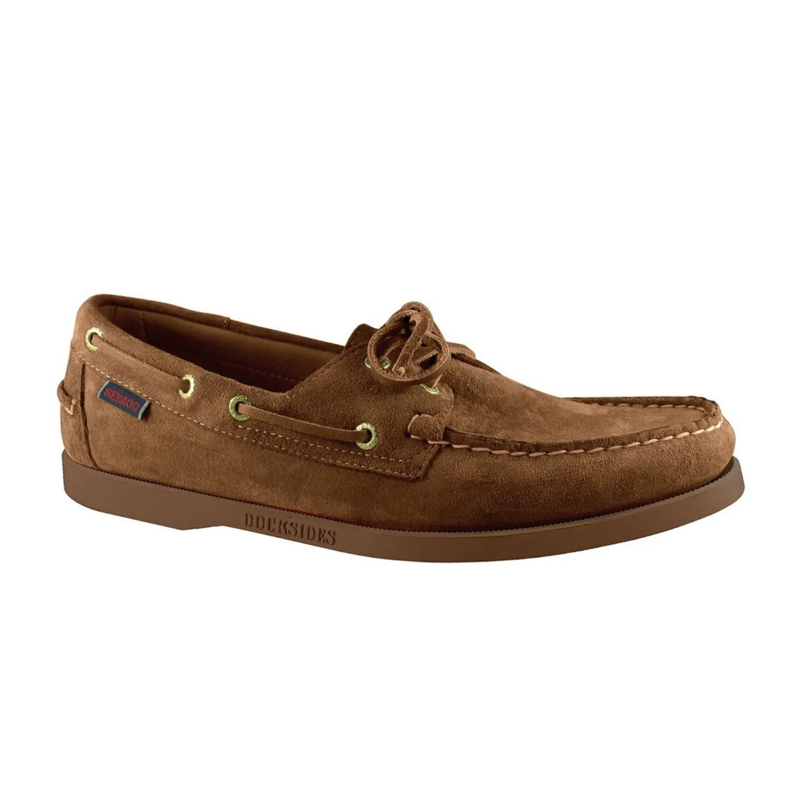 Docksides Portland Suede - Brown Cognac Gum
