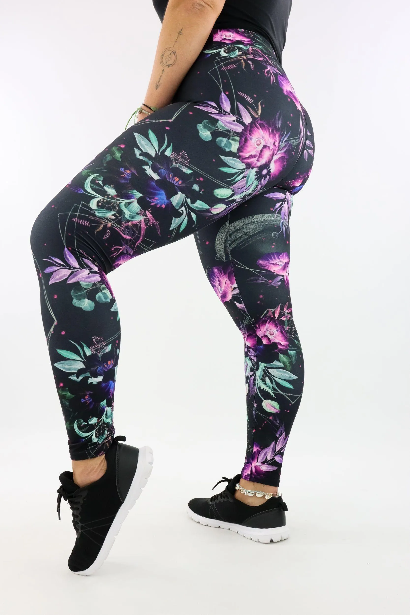 Evanescent Flower - Casual - Full Leggings